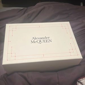 Alexander Mcqueen rhinestone blue.